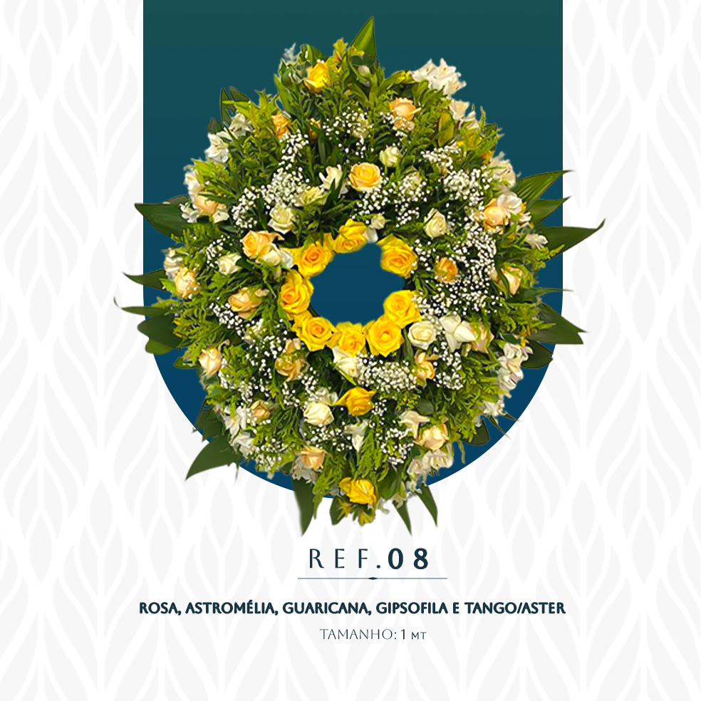 REF 08 - Coroa de Flores